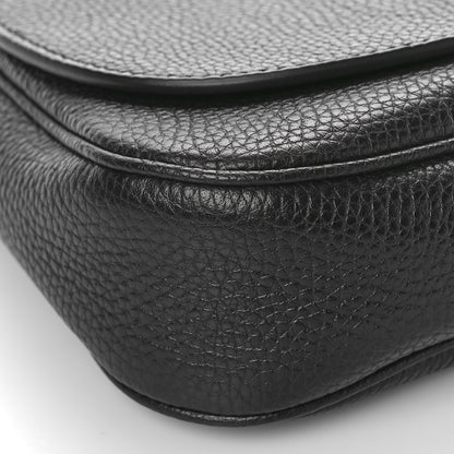 Gucci Pebbled Calfskin Medium Soho Flap Crossbody Black 8 of 9