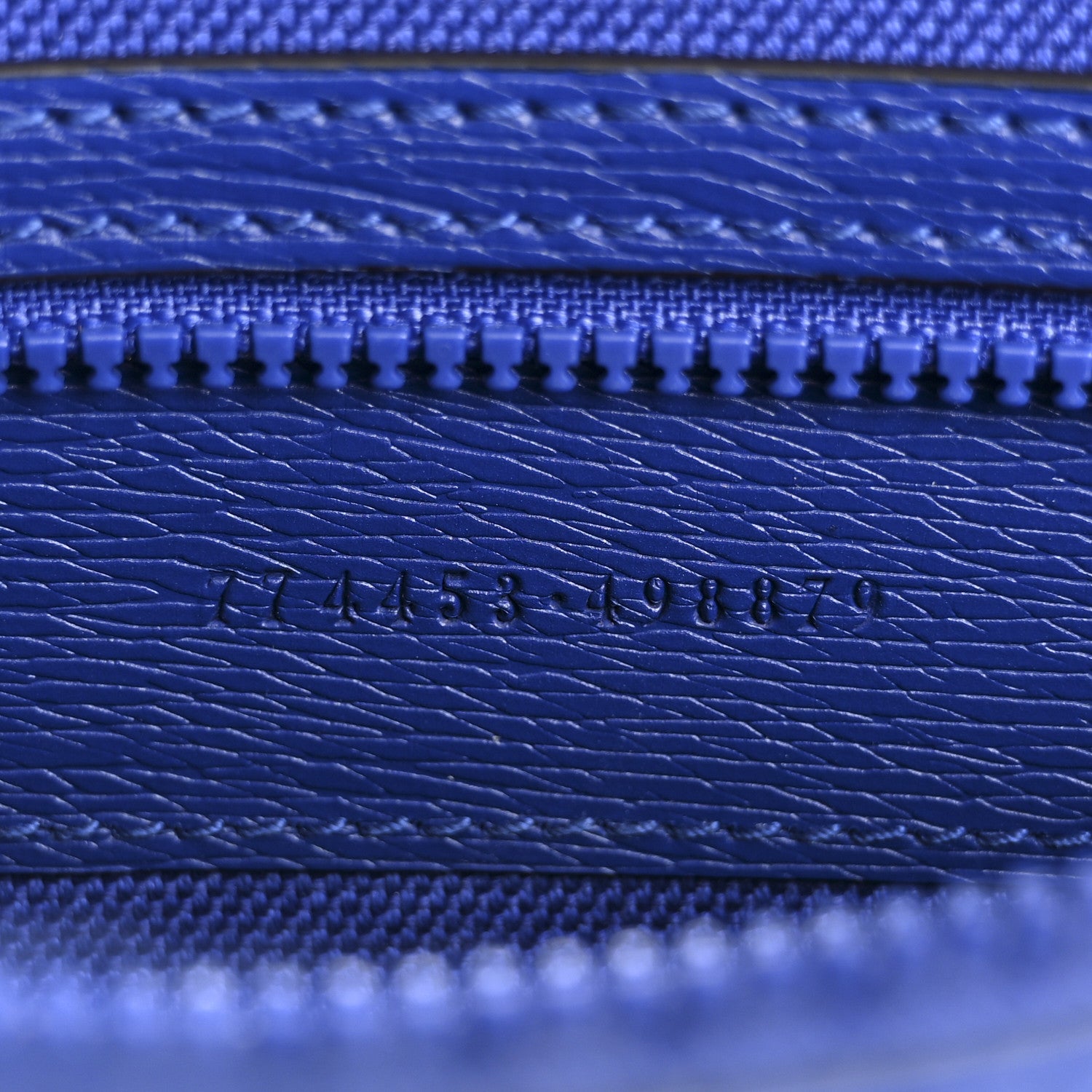 Gucci New Shanghai Calfskin Interlocking G Logo Camera Crossbody Bag Cobalt Blue Orange 7 of 10