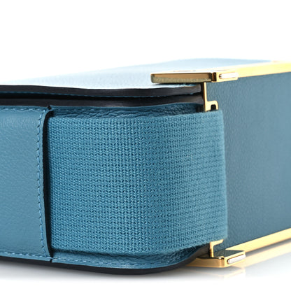 Hermes Chevre Mysore Geta New Bleu Jean 8 of 9