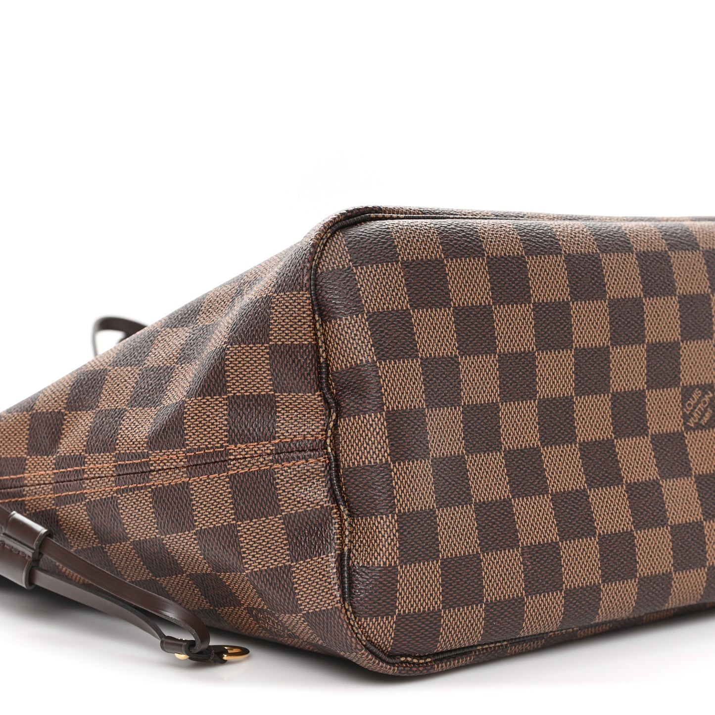 Damier Ebene Neo Neverfull MM Rose Ballerine