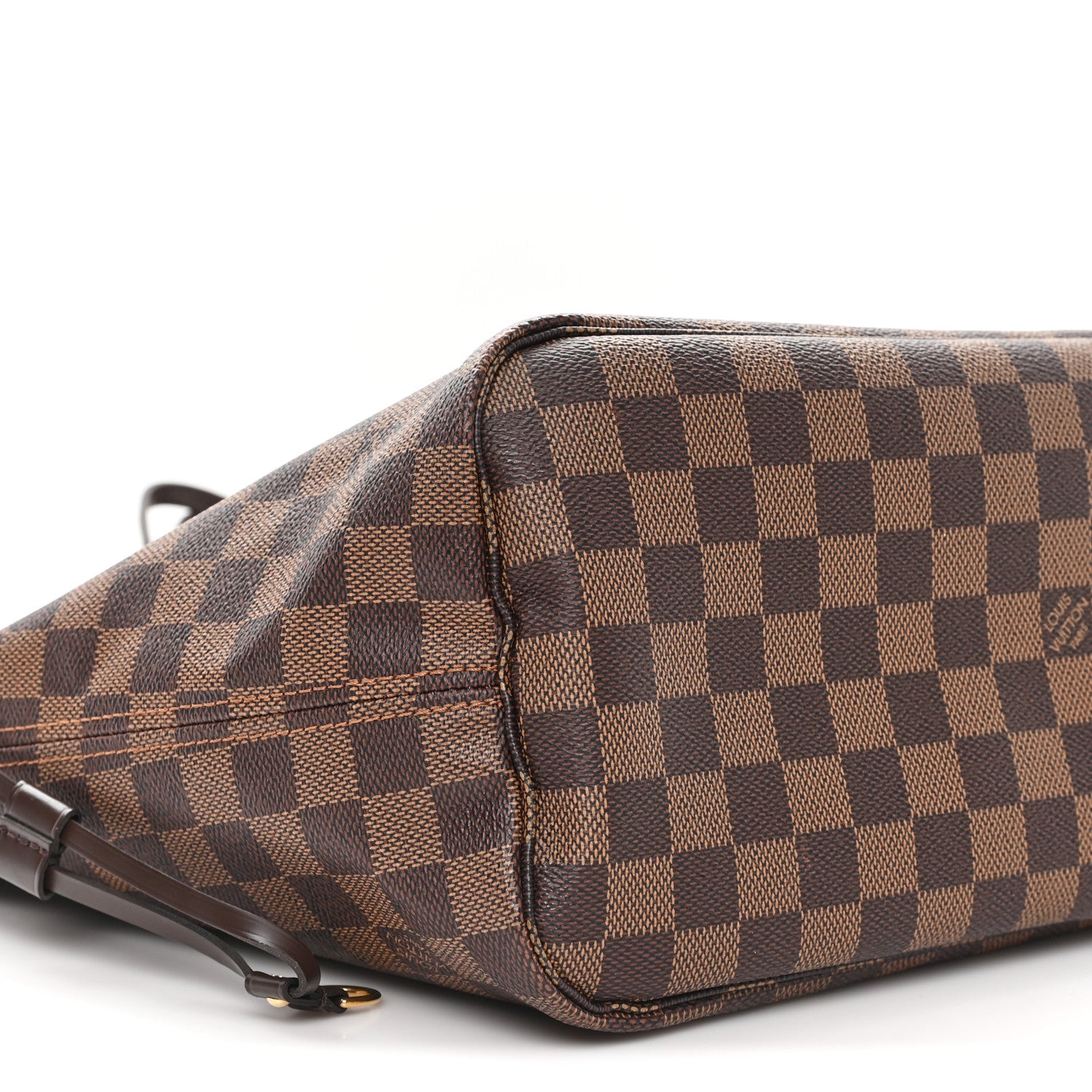 Louis Vuitton Damier Ebene Neo Neverfull MM Rose Ballerine 9 of 12