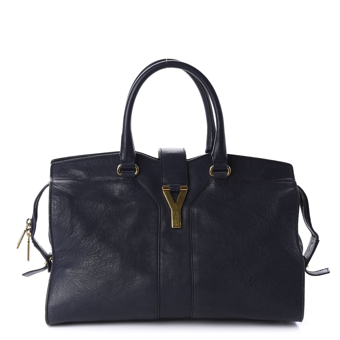 Sheepskin Medium Cabas ChYc Navy
