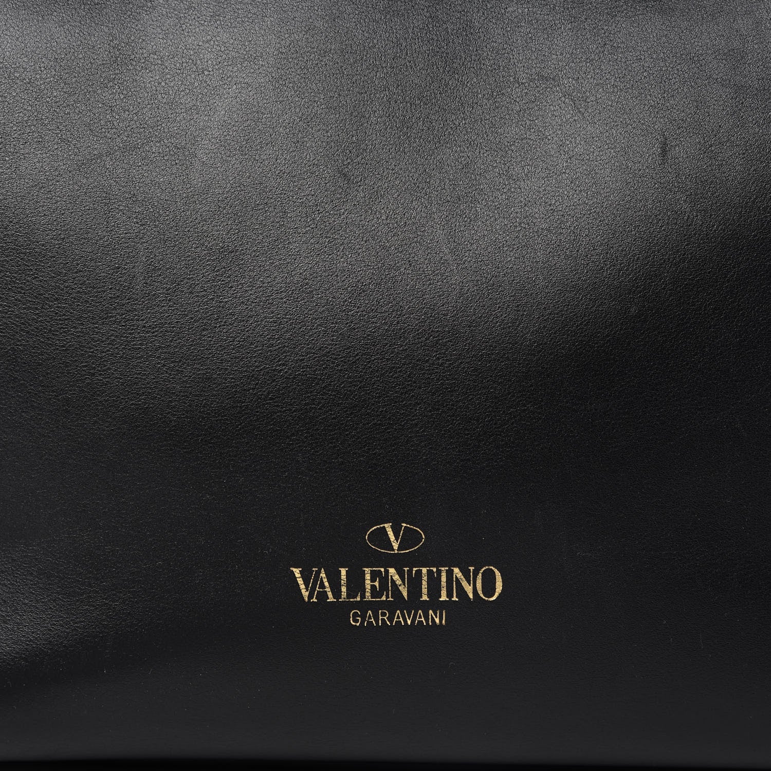 Valentino Garavani Vitello Bi-Color Rockstud Double Handle Tote Ivory Black 9 of 10
