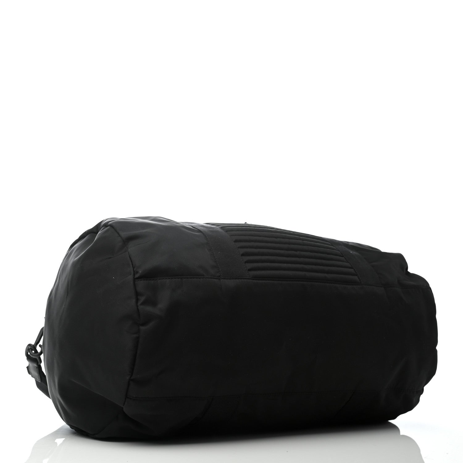 Versace Canvas Nylon Quilted Palazzo Duffle Bag Black 3 of 8