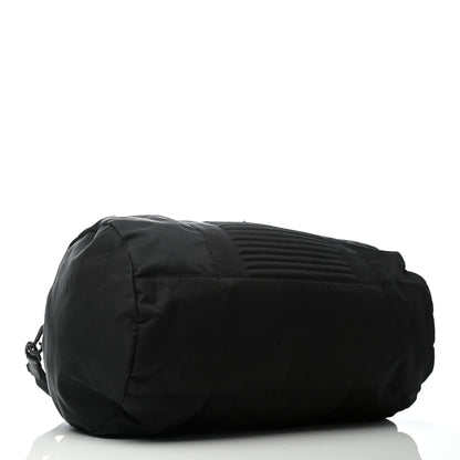 Versace Canvas Nylon Quilted Palazzo Duffle Bag Black 3 of 8