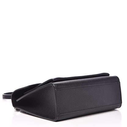 Louis Vuitton Soft Calfskin My Lockme Chain Bag BB Black 3 of 7