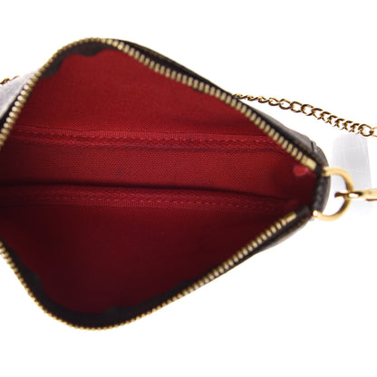 Louis Vuitton Damier Ebene Mini Pochette Accessories 7 of 13