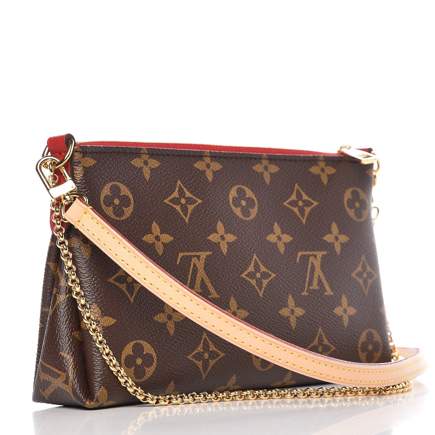 Louis Vuitton Monogram Pallas Clutch Cherry 3 of 9