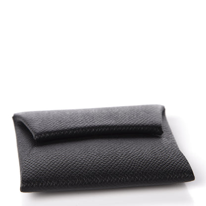 Hermes Epsom Bastia Coin Purse Black 3 of 8