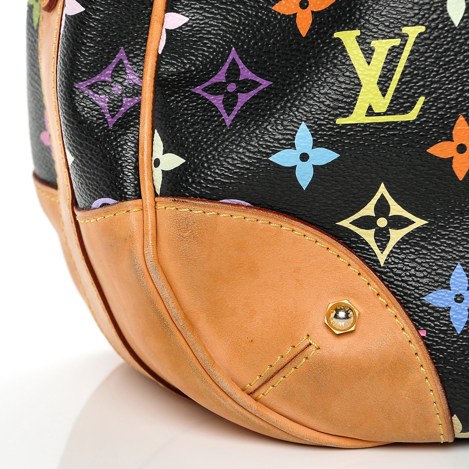 Louis Vuitton Monogram Multicolor Greta Black 14 of 14