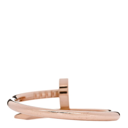 Cartier 18K Pink Gold Small Juste Un Clou Ring 56 7.5 3 of 6