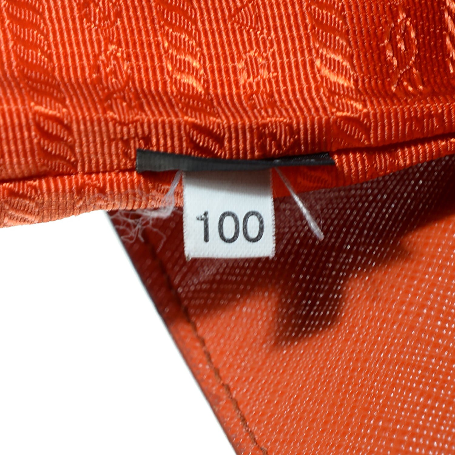 Prada Saffiano Lux Large Tote Papaya 9 of 10