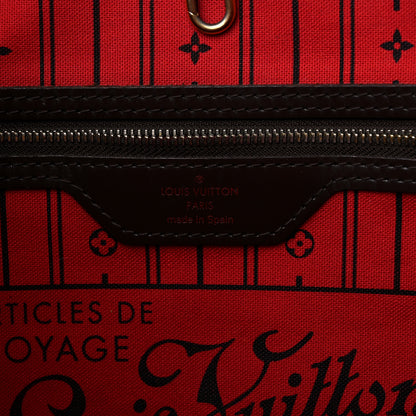 Louis Vuitton Damier Ebene Neverfull MM 6 of 18