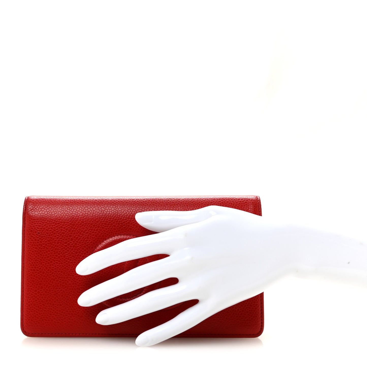 Caviar Timeless CC Yen Wallet Red