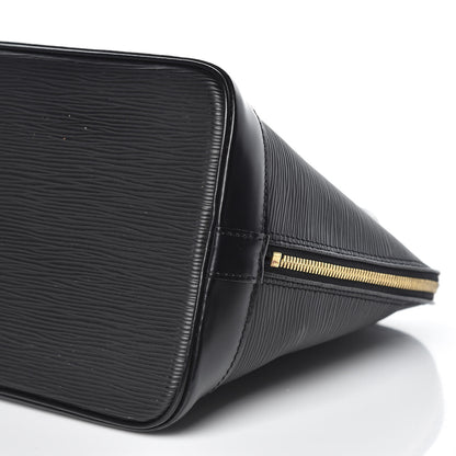 Louis Vuitton Epi Alma PM Black 9 of 13