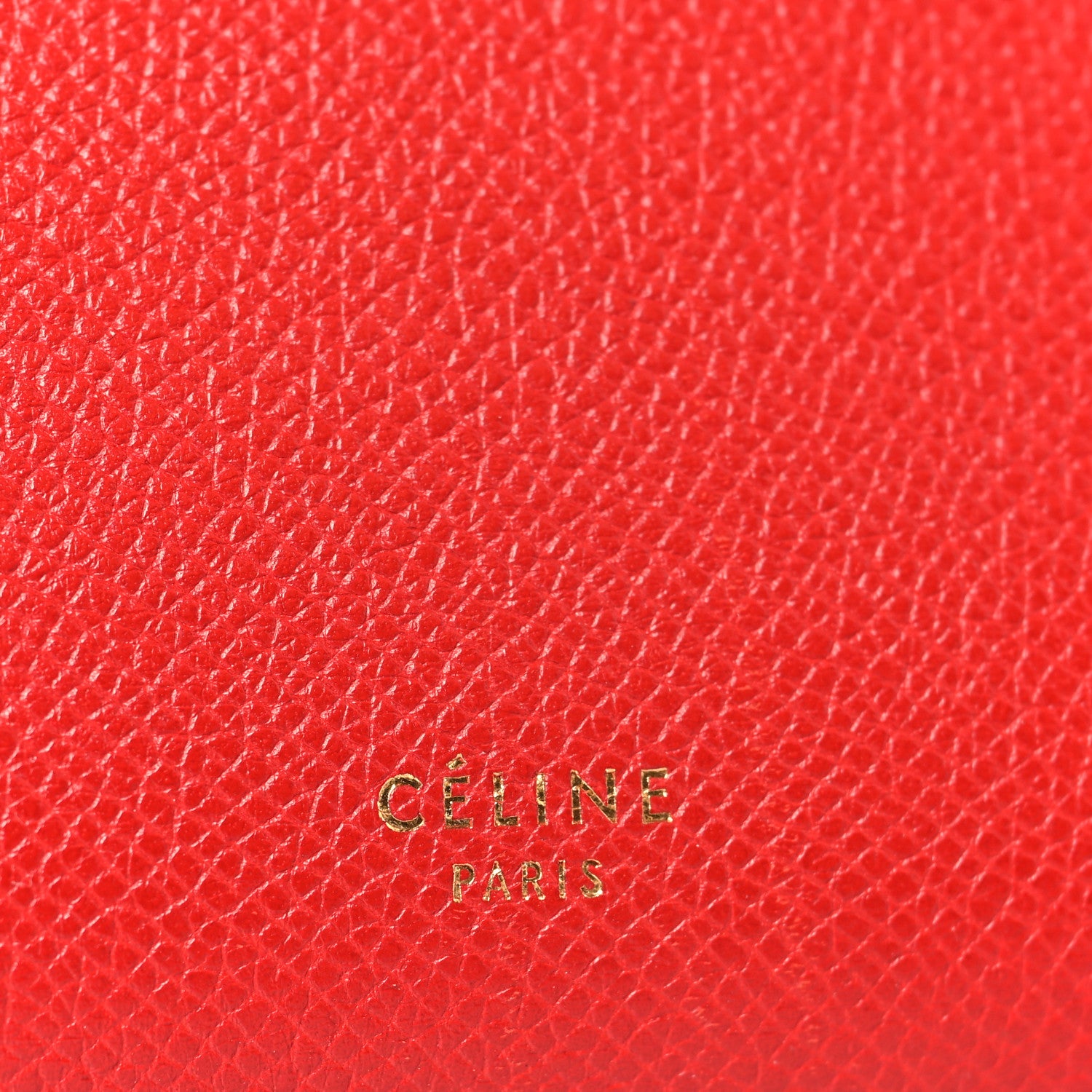 Celine Baby Grained Calfskin Micro Belt Bag Coquelicot 6 of 10