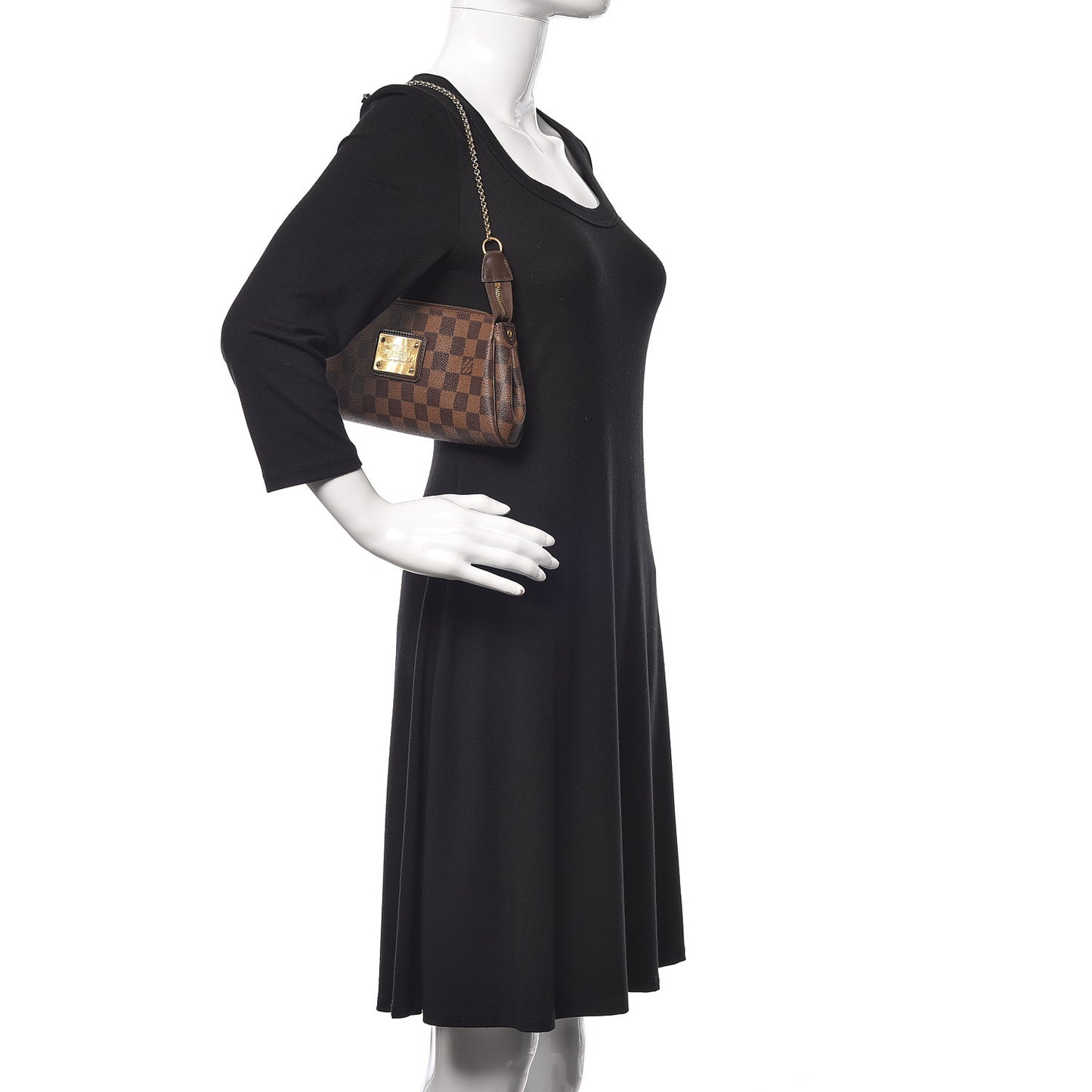 Damier Ebene Eva Clutch