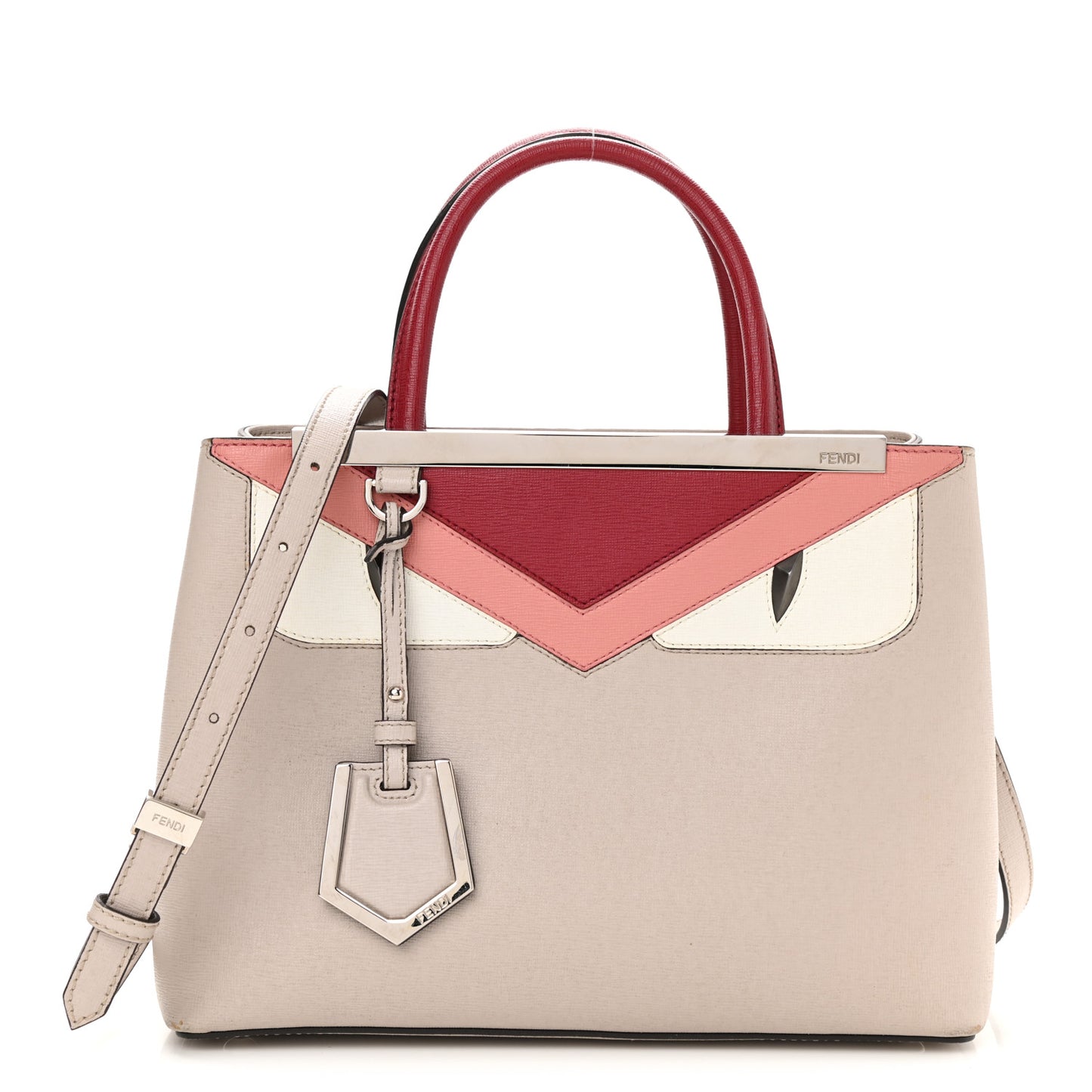 Vitello Elite Monster Petite 2Jours Tote Polvere Ribes Multicolor