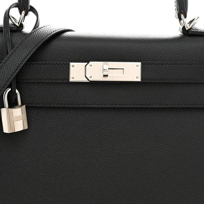 Hermes Epsom Kelly Sellier 28 Black 8 of 10