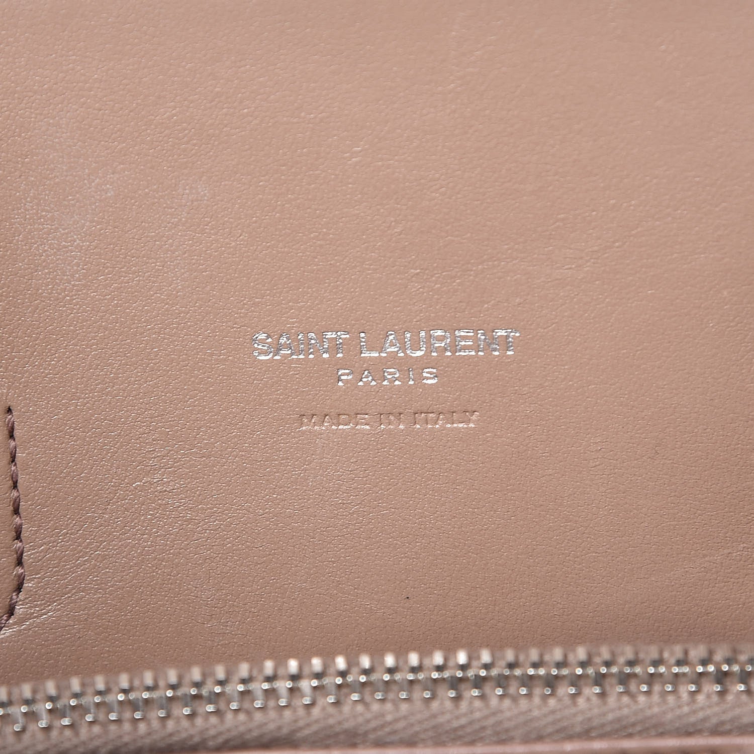 Saint Laurent Grained Calfskin Baby Sac De Jour Taupe 7 of 15