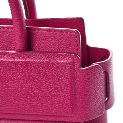 Givenchy Grained Calfskin Mini Horizon Satchel Fushia 17 of 22