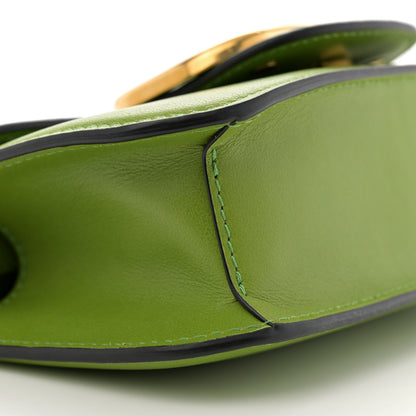 Valentino Garavani Calfskin Vlogo Small Loco Shoulder Bag Light Green 9 of 10