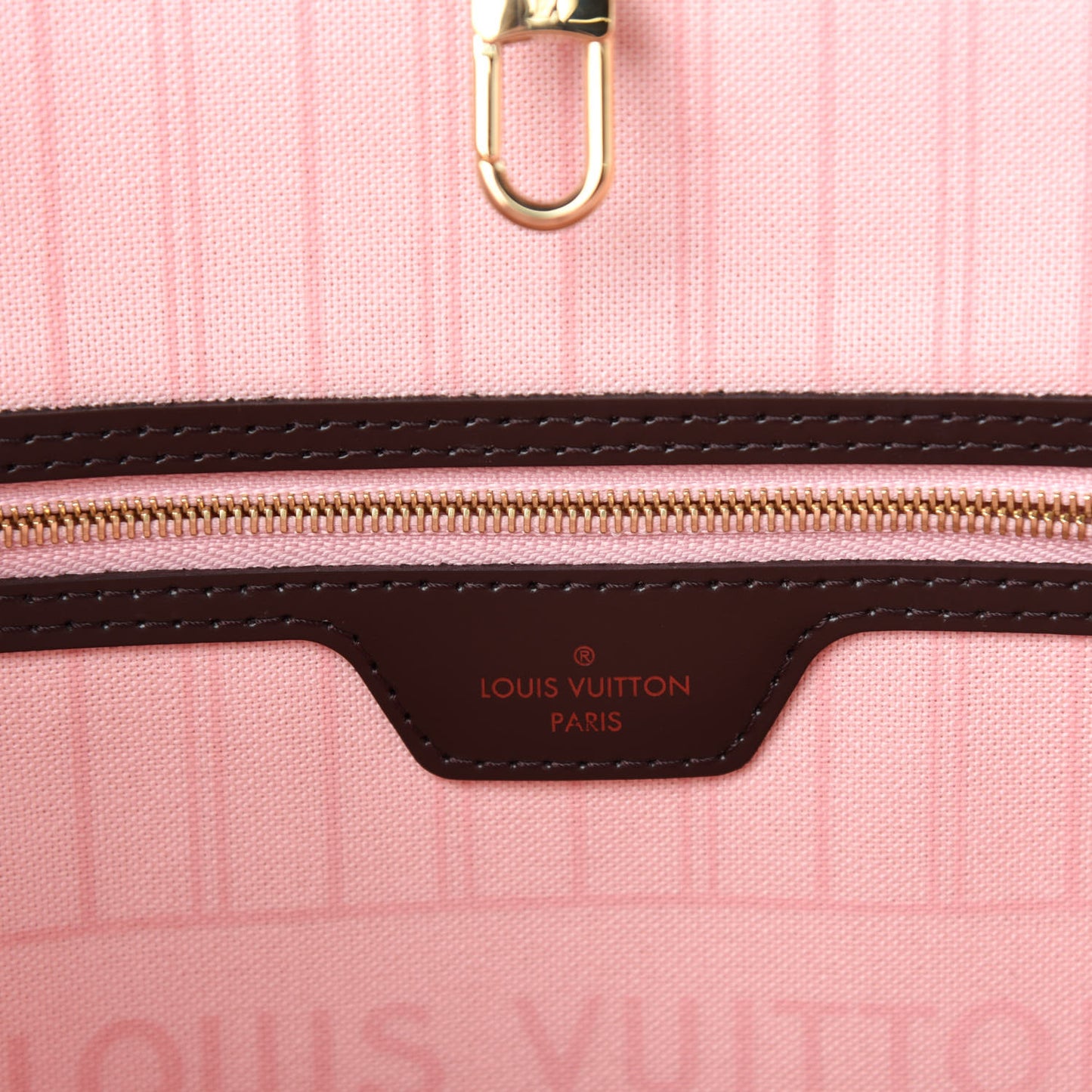 Damier Ebene Neo Neverfull MM Rose Ballerine