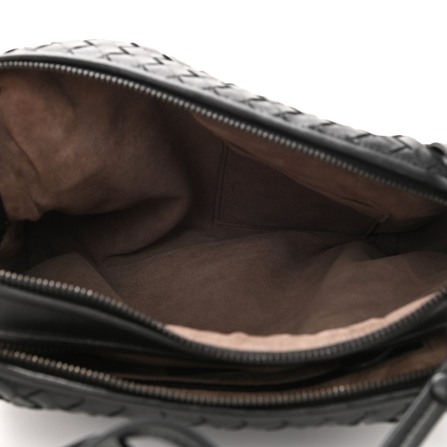 Nappa Intrecciato Nodini Bag Black