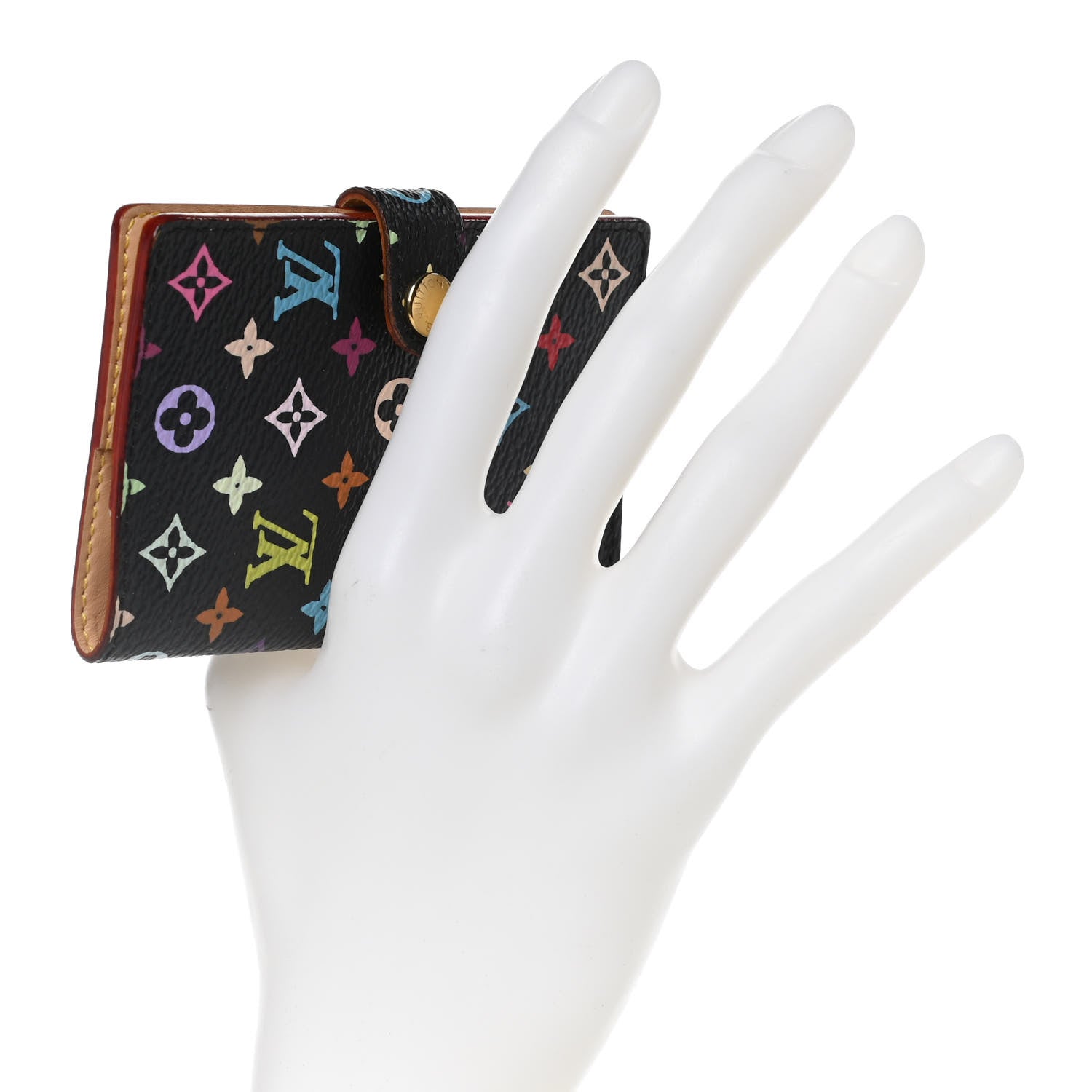 Louis Vuitton Monogram Multicolor Carnet de Bal Mini Agenda Cover Black 2 of 11
