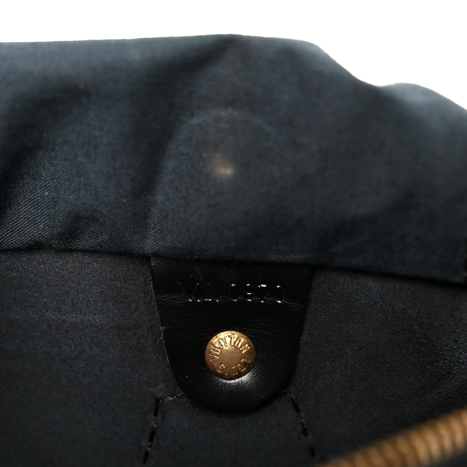Louis Vuitton Epi Speedy 25 Black 6 of 11