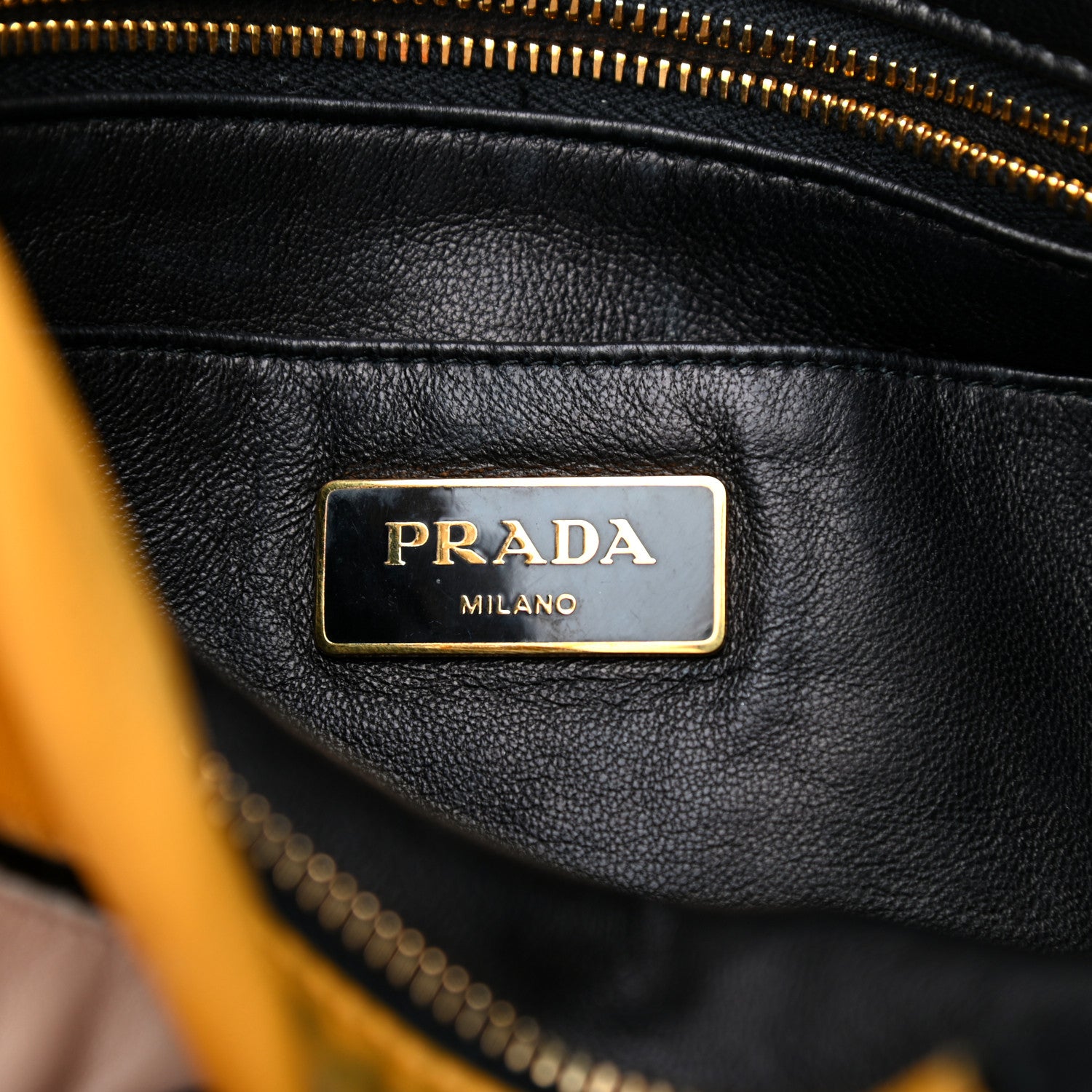 Prada Nappa Pop Girl Zip Pouch Black 6 of 10