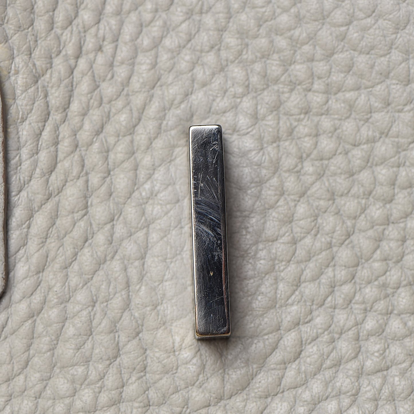 Taurillon Clemence Lizard Club Birkin 30 Gris Perle White Mykonos