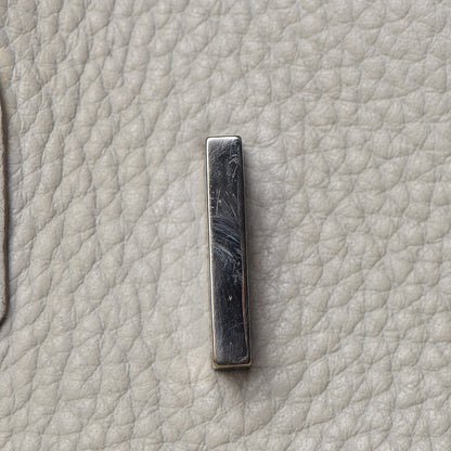Hermes Taurillon Clemence Lizard Club Birkin 30 Gris Perle White Mykonos 25 of 38