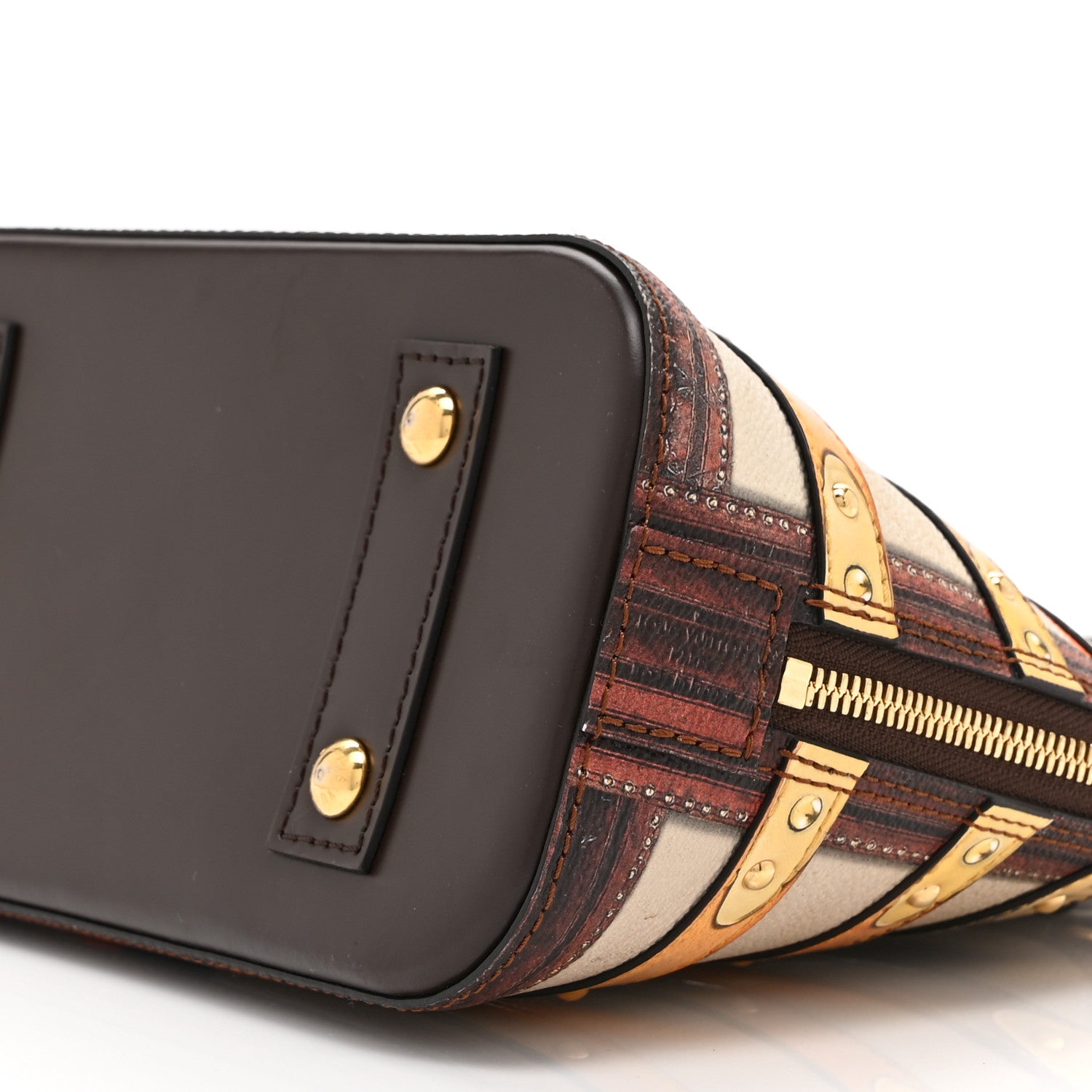 Louis Vuitton Transformed Canvas Time Trunk Alma BB Beige 10 of 10