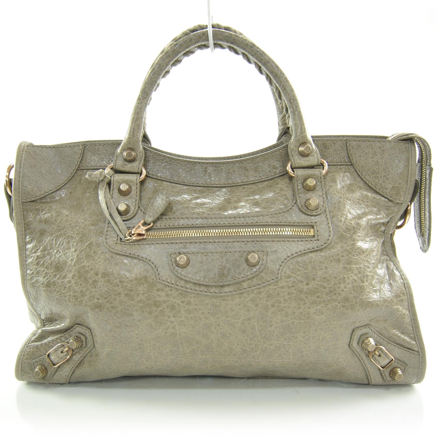 Balenciaga Agneau Giant 12 Rose Gold Hardware City Gris Poivre 1 of 10