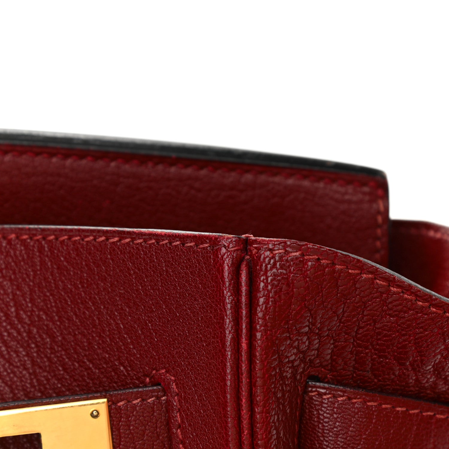 Hermes Chevre de Coromandel Birkin 35 Rouge H 14 of 20