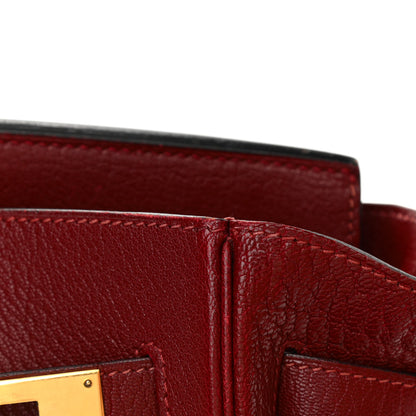 Hermes Chevre de Coromandel Birkin 35 Rouge H 14 of 20