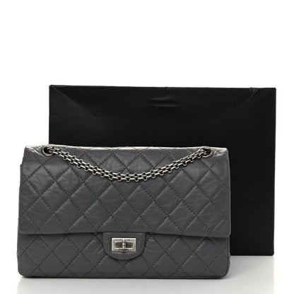 Chanel Aged Calfskin Quilted 2.55 Reissue 226 Flap Grey 11 of 11