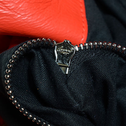 Balenciaga Matte Goatskin Rubber Covered Classic Hardware Mini Pompon Rouge Coquelicot Rouge Braise 7 of 11