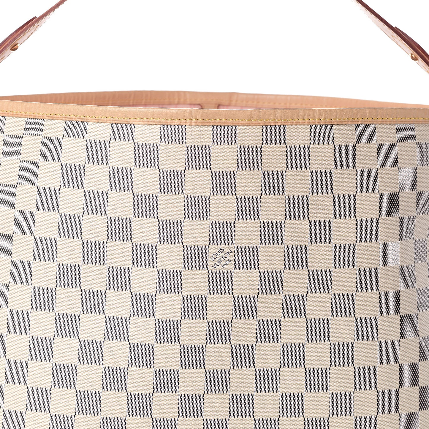 Damier Azur Delightful MM Rose Ballerine