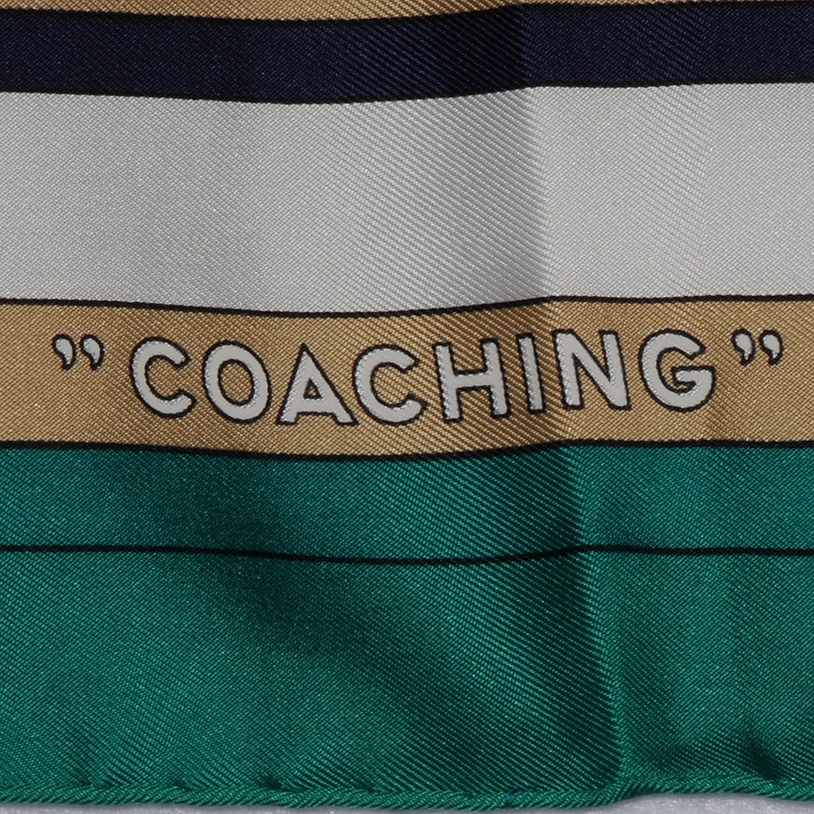 Hermes Silk Coaching Scarf 90 4 of 6