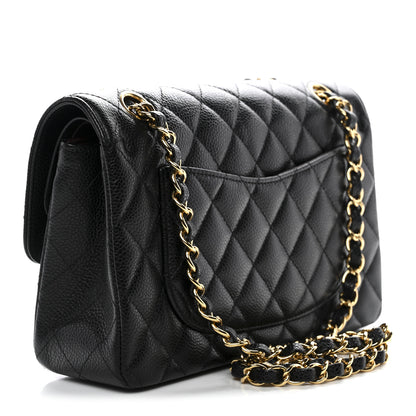 Chanel Caviar Quilted Small Double Flap Black 3 of 13
