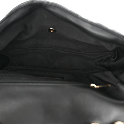 Chanel Calfskin Quilted Large Bubbly Flap Black 5 of 13