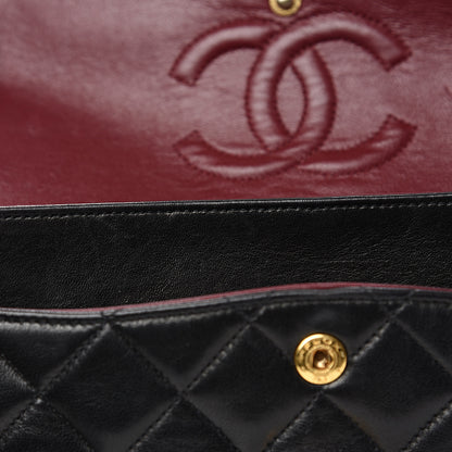 Chanel Lambskin Quilted Small Double Flap Black 8 of 16