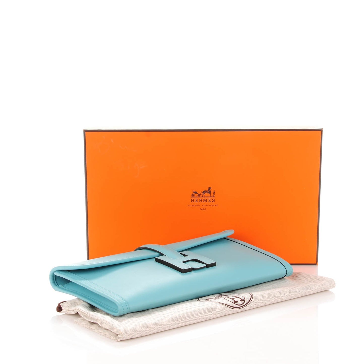 Veau Swift Jige Elan 29 Clutch Bleu Atoll