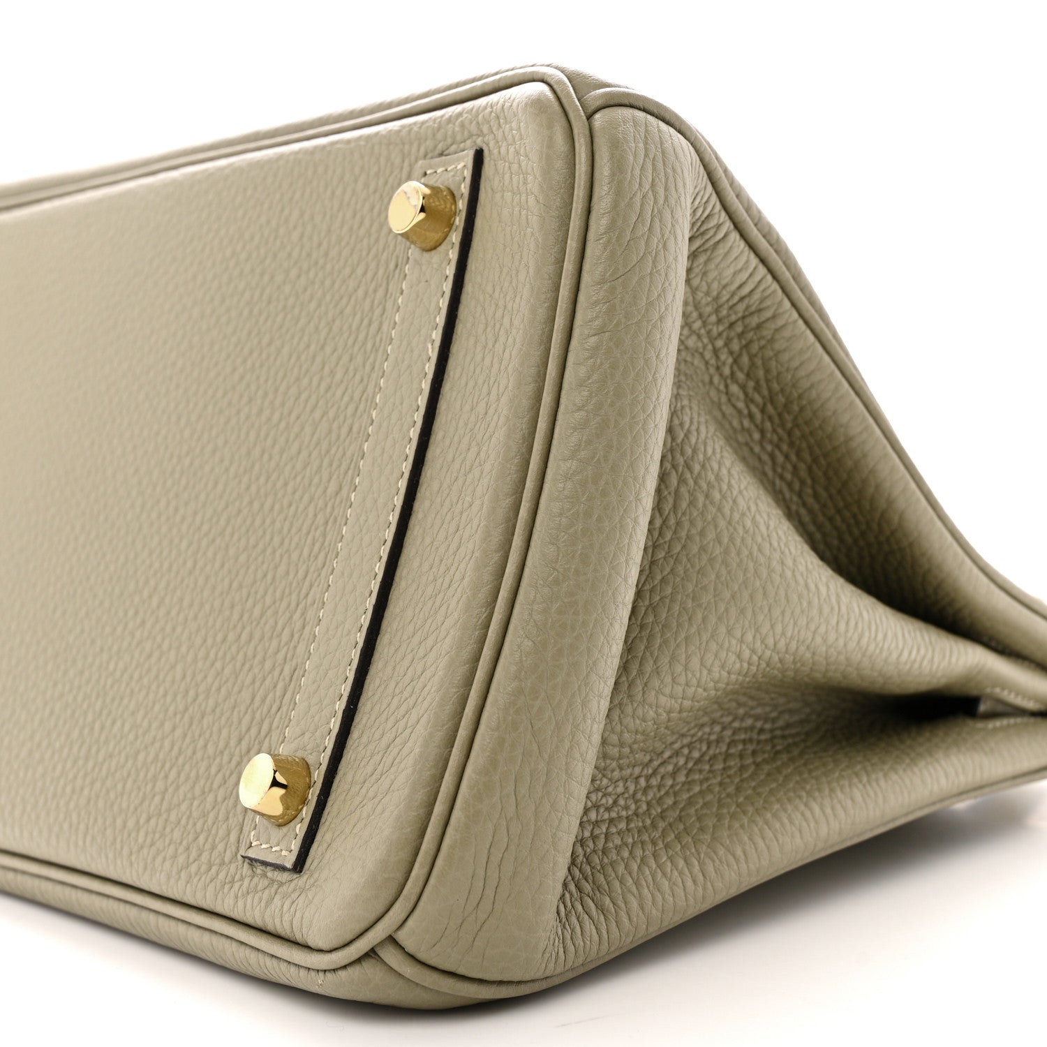 Hermes Taurillon Clemence Birkin 30 Sauge 10 of 12