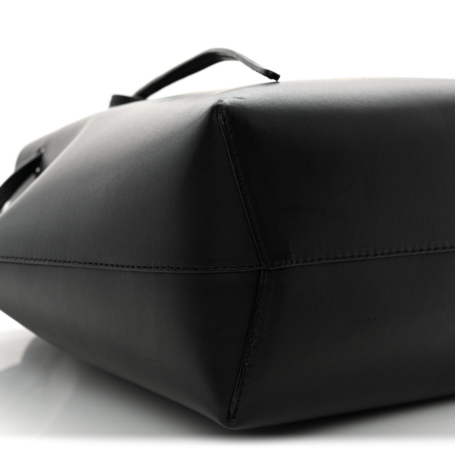 Mansur Gavriel Calfskin Mini Bucket Bag Black Flamma 10 of 13