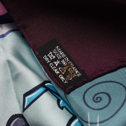 Hermes Silk Libres Comme L'Ange Scarf 90 3 of 3