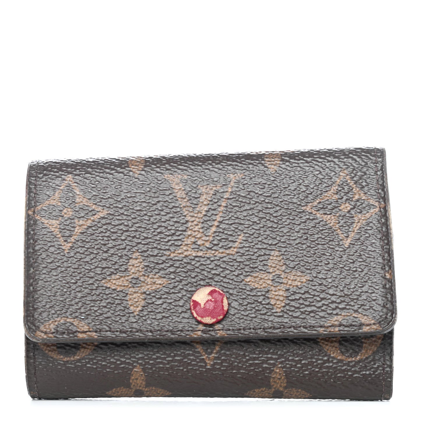 Monogram 6 Key Multicles Holder Fuchsia