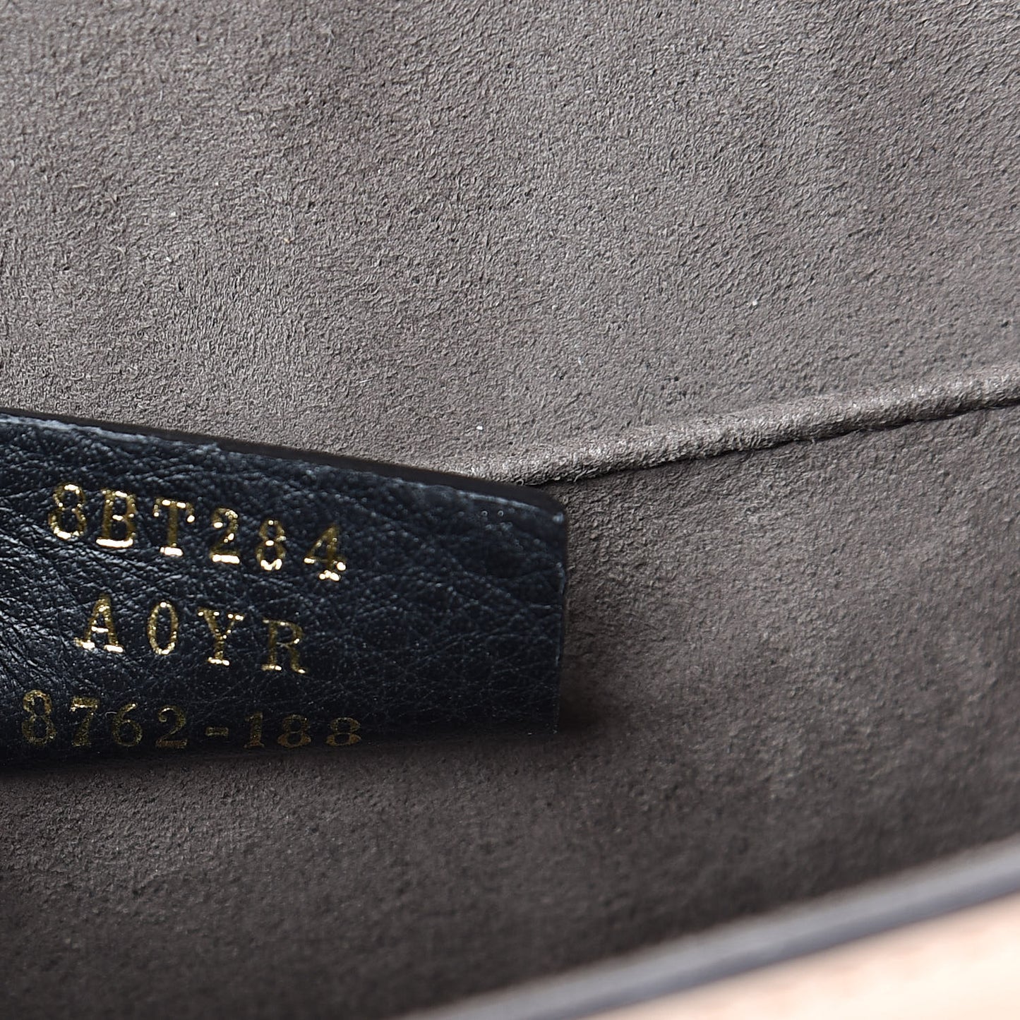 Vitello Century Velvet F is Fendi FF Kan I Shoulder Bag Tobacco Rosa Plaster
